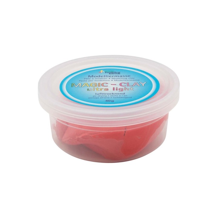 Magic-Clay ultra-light 40g Modelliermasse rot