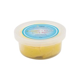 Magic-Clay ultra-light 40g modelling clay yellow