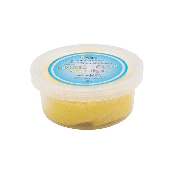 Magic-Clay ultra-light 40g Modelliermasse gelb