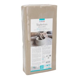 Töpferton 10kg weiss unschamottiert