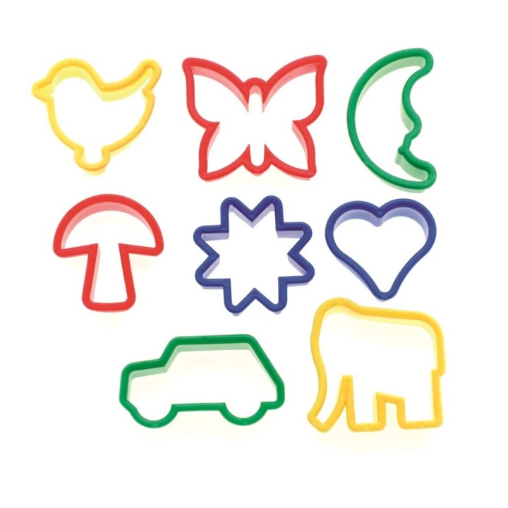 Ausstechförmchen Set 8-teilig