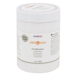 Gesso / Apprêt blanc 300ml, qualité premium