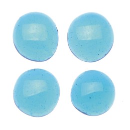 Glass nuggets 200g light blue