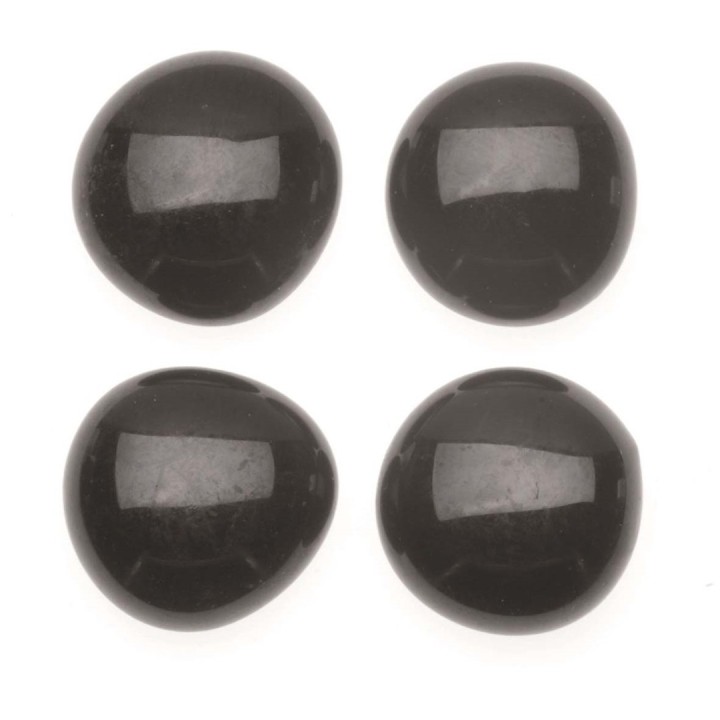Glasnuggets 200g 20mm schwarz