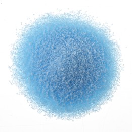 Sable à bougie avec mèche 70g bleu clair