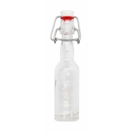 Bügelflasche rund hoch Klarglas 40ml