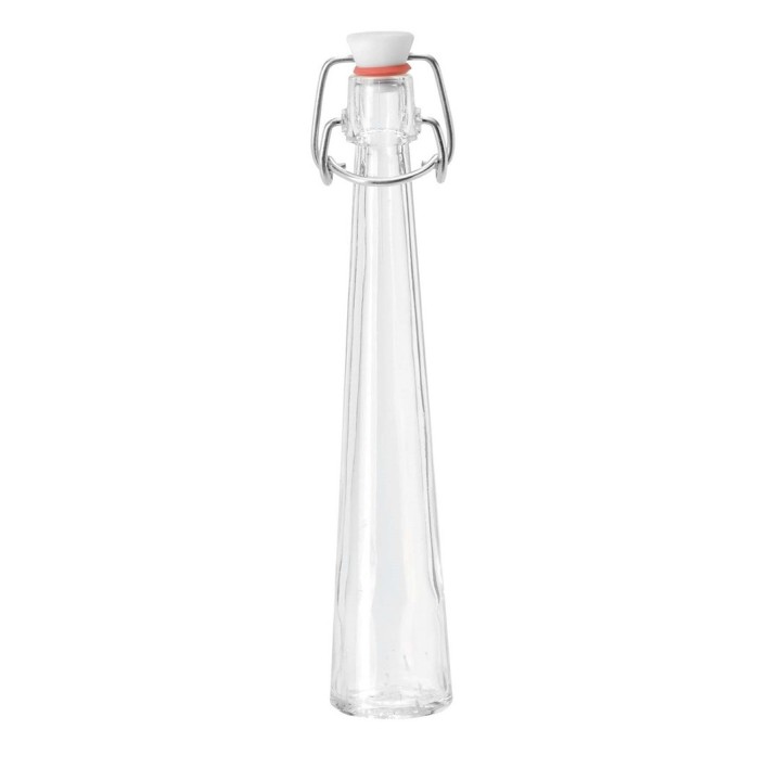 Bouteille conique haute verre transparent 40ml