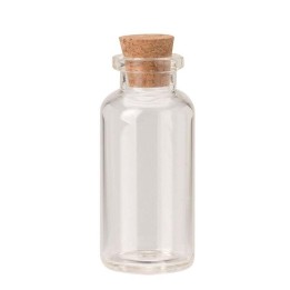 Glasfläschchen, 20ml 6,5x3cm, 3St.