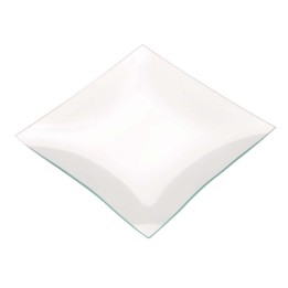 Glasteller viereckig 19x19cm