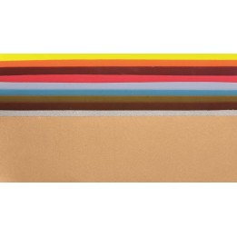 Verzierwachs Set 10  Stück Modefarben 200 x 55 - 100 mm