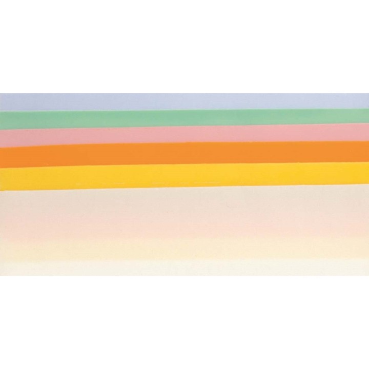 Verzierwachs Set 6 Stück Pastell 200 x 50 mm
