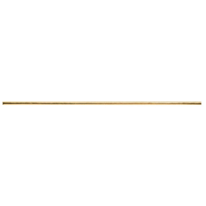 Verzierwachsstreifen flach 14 St, 200 x 2 mm gold