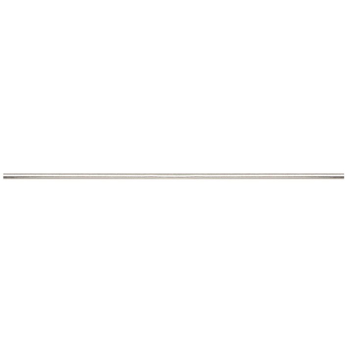 Verzierwachsstreifen halbrund 14 St, 200 x 2 mm silber