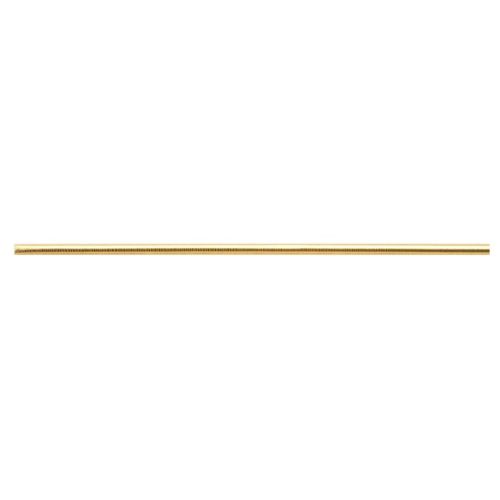 Verzierwachsstreifen halbrund 10 St, 200 x 3 mm gold