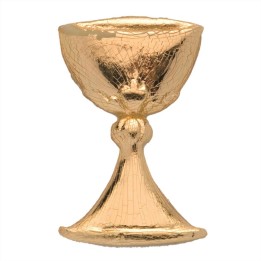 Wax ornament goblet silver
