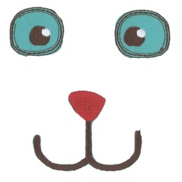 EYE SEE YOU Face Bobby iron-on