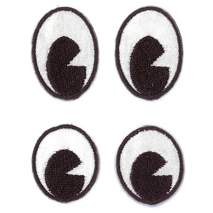 EYE SEE YOU Eyes 1, 2 pairs iron-on
