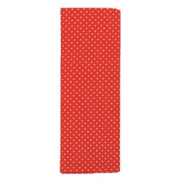Stoffzuschnitt 100x150cm rot gepunktet