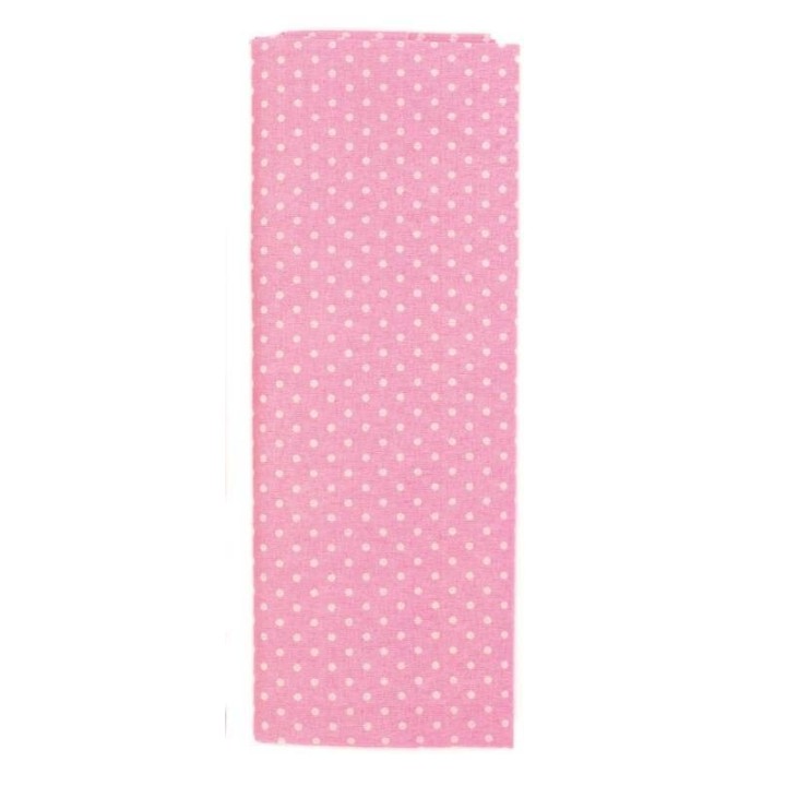 Stoffzuschnitt 100x150cm rosa gepunktet