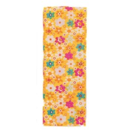 Stoffzuschnitt 100x150cm gelb Blumen