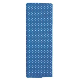 Stoffzuschnitt 100x150cm blau gepunktet