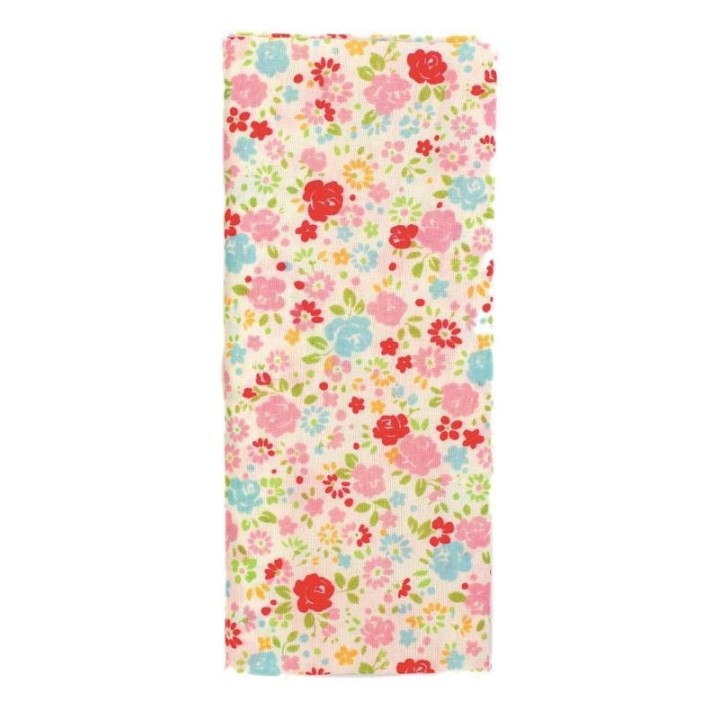 Stoffzuschnitt 100x150cm bunt Blumen
