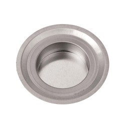 Einleger Teelicht 1 Stück 68mm silberfarben