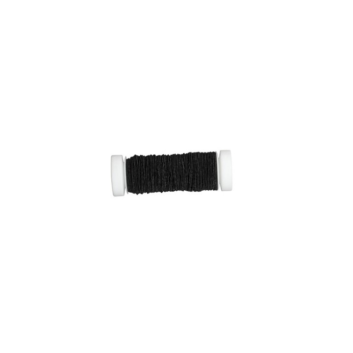 Elastic thread black 20m 0,8mm