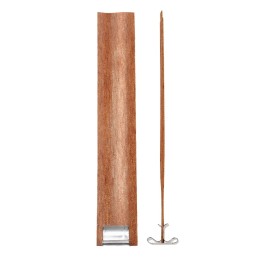 Holzdocht Welle 2St.20x120mm FSC, mit Ständer