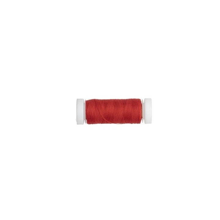 Fil à coudre, polyester, 150m rouge