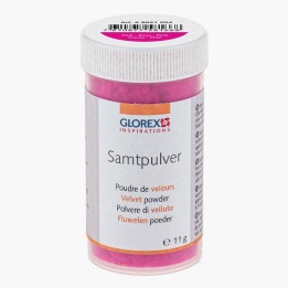Velvet powder 11g, 0,5mm pink