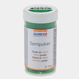 Samtpulver ca. 11g grün