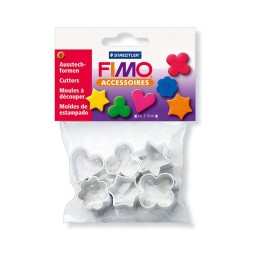 FIMO Ausstechformen aus Metall, 6 Stück