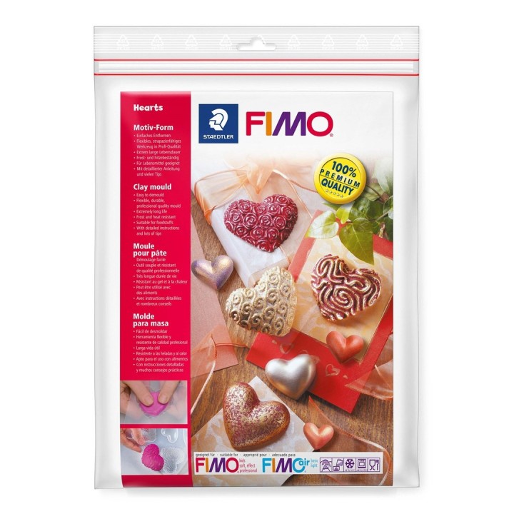 FIMO moules à motifs Coeurs