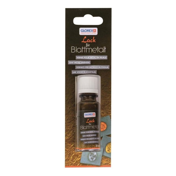 Vernis pour métal en feuille satiné 20ml