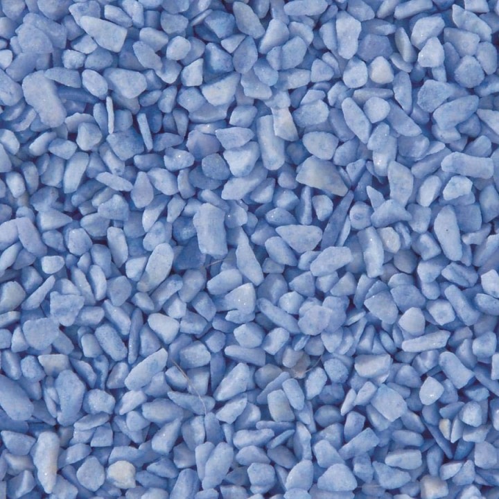 Decoration gravel 500g blue