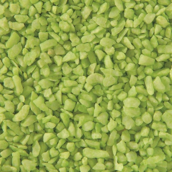 Gravier de décoration 500g vert