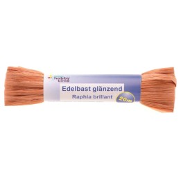 Edelbast 20m hellbraun glänzend Viscose 10g