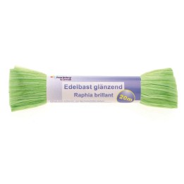 Edelbast 20m lindgrün glänzend Viscose 10g
