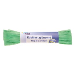 Bright raphia 20m light green