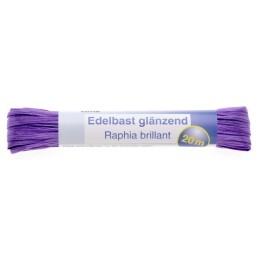 Raphia brillant 20m lilas