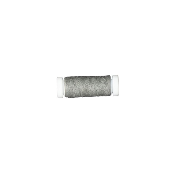 Fil à coudre, polyester, 150m gris argenté