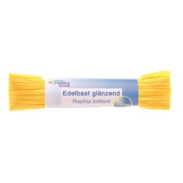 Edelbast 20m gelb glänzend Viscose 10g