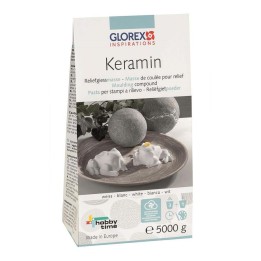 Keramin masse de coulée 5kg blanc