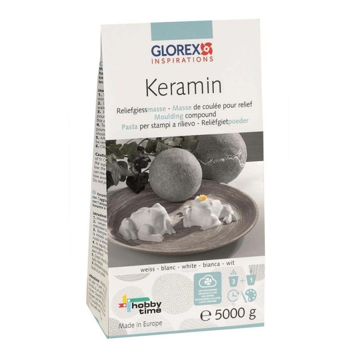 Keramin Papierbeutel 5000g hellweiss
