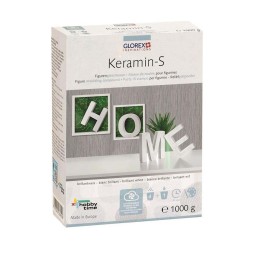 Keramin-S Packung 1 kg schneeweiss