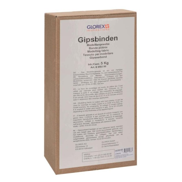 Gipsbinden Grosspackung 5kg Modelliergewebe