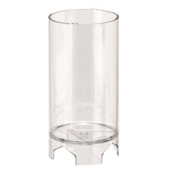 Round stump candle mould 62 - 107 mm long