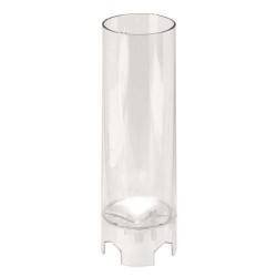 Round candle mould pointed 60 - 200 mm long