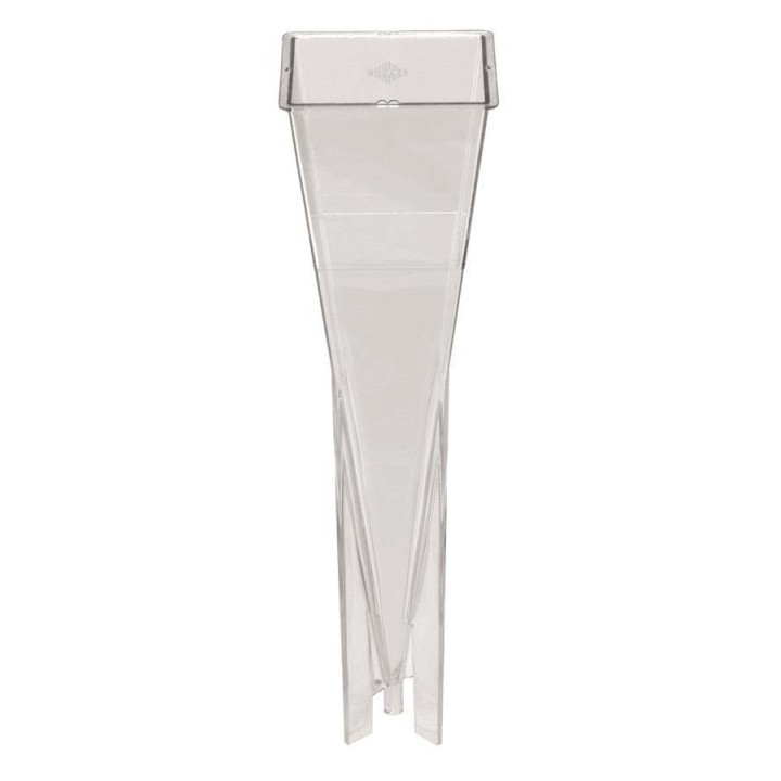 Moule à bougie pyramide carrée 60 x 60 x 228 mm long